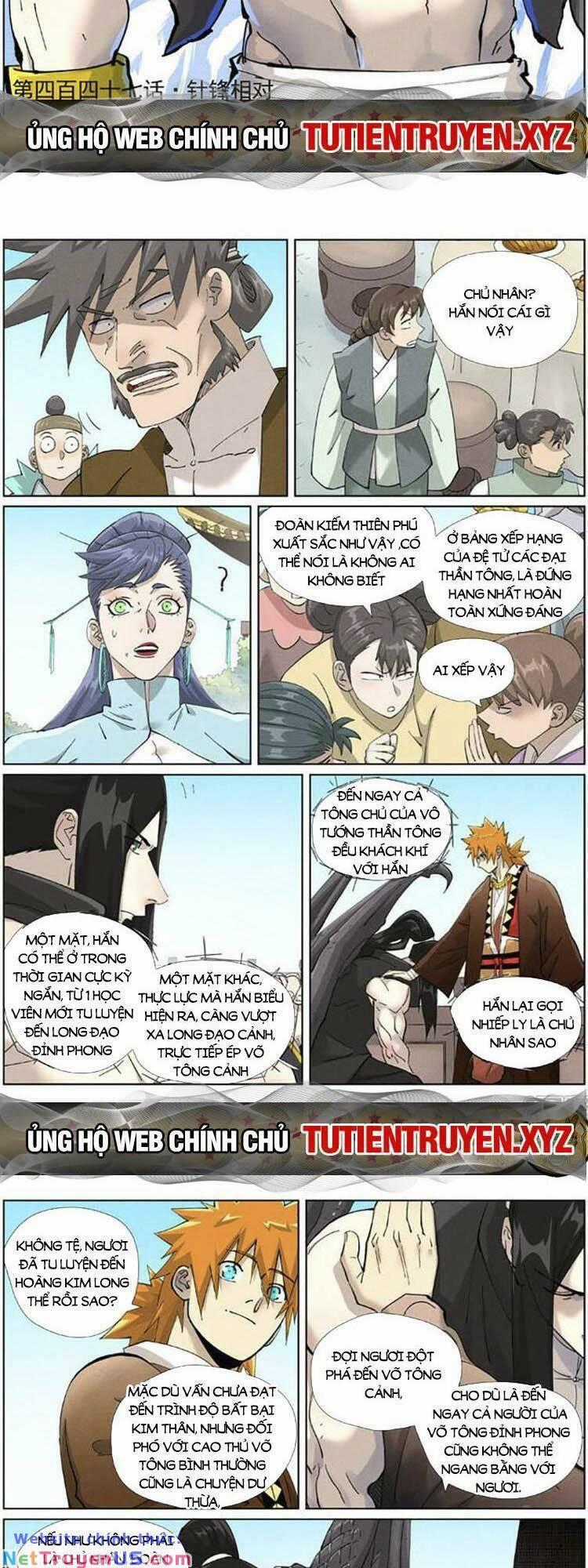 Yêu Thần Ký Món quà ý nghĩa nhất cho người thân yêu Chapter 541 trang 1