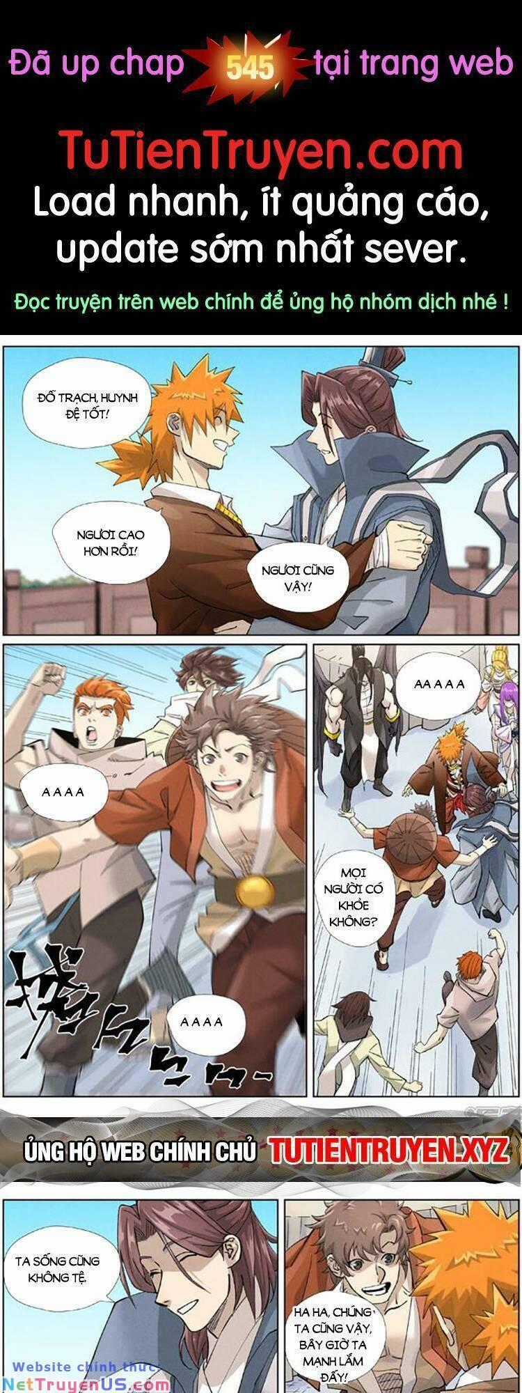 Yêu Thần Ký Món quà ý nghĩa nhất cho người thân yêu Chapter 544 trang 0
