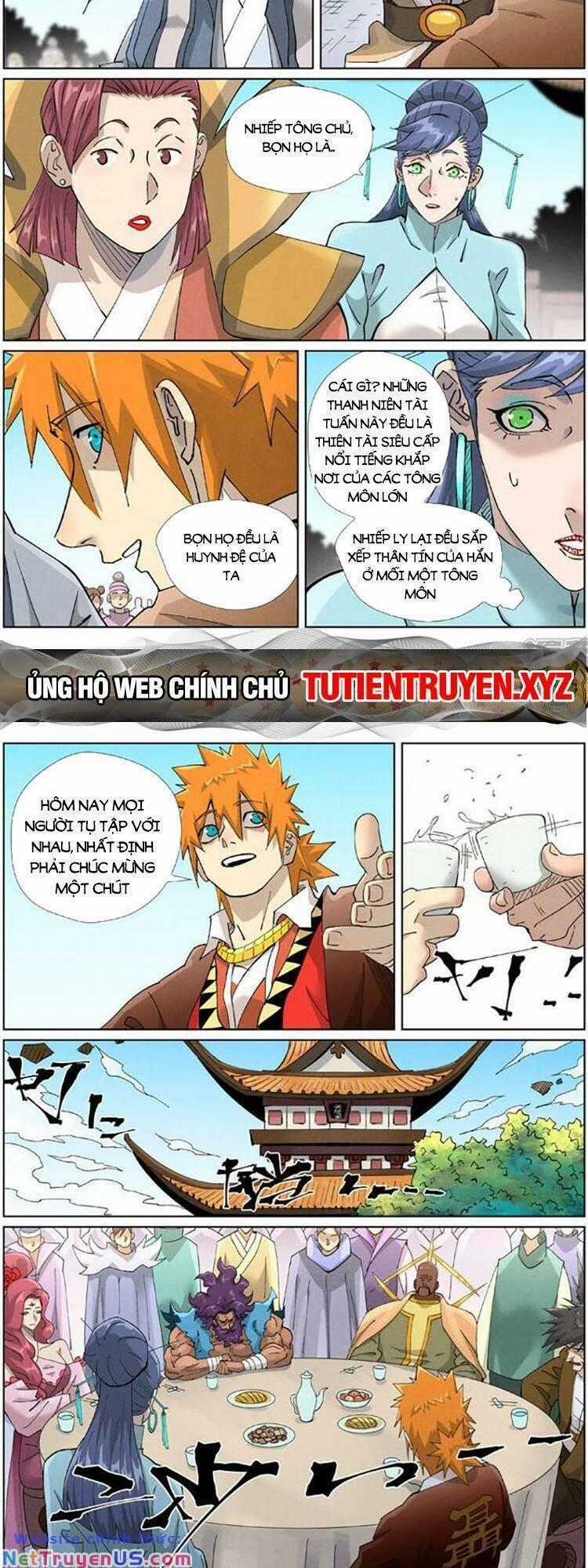 Yêu Thần Ký Món quà ý nghĩa nhất cho người thân yêu Chapter 544 trang 1
