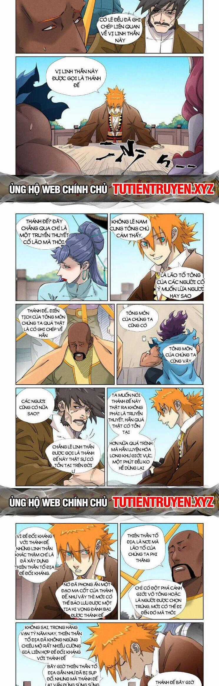 Yêu Thần Ký Món quà ý nghĩa nhất cho người thân yêu Chapter 545 trang 1