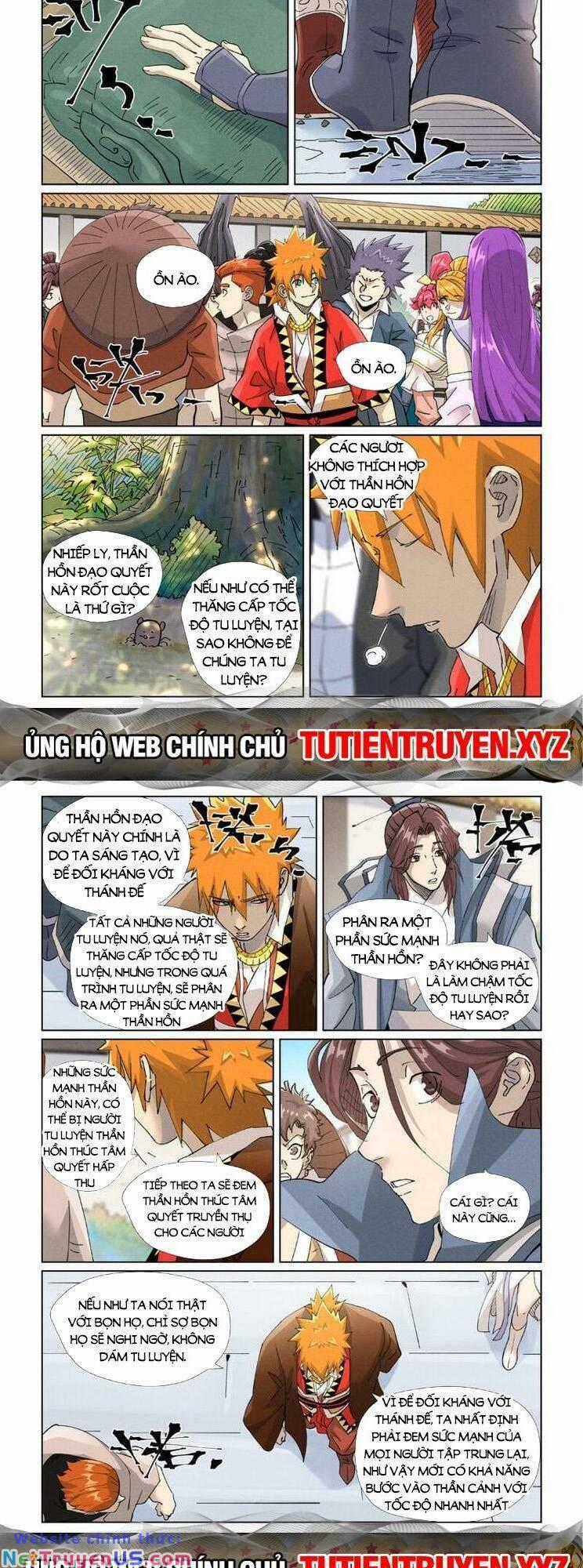 Yêu Thần Ký Món quà ý nghĩa nhất cho người thân yêu Chapter 546 trang 1