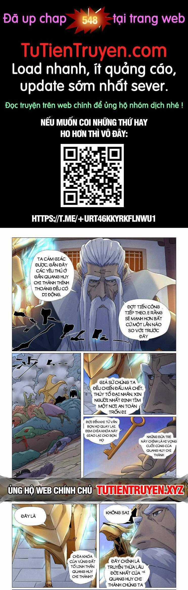 Yêu Thần Ký Món quà ý nghĩa nhất cho người thân yêu Chapter 547 trang 0