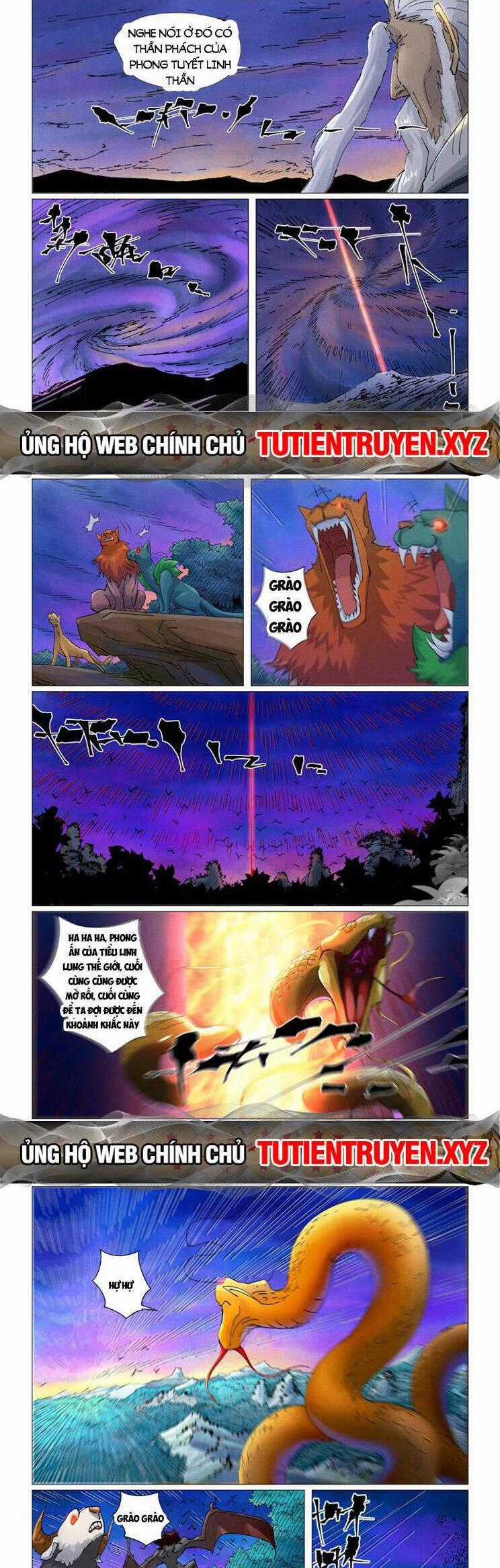 Yêu Thần Ký Món quà ý nghĩa nhất cho người thân yêu Chapter 547 trang 1