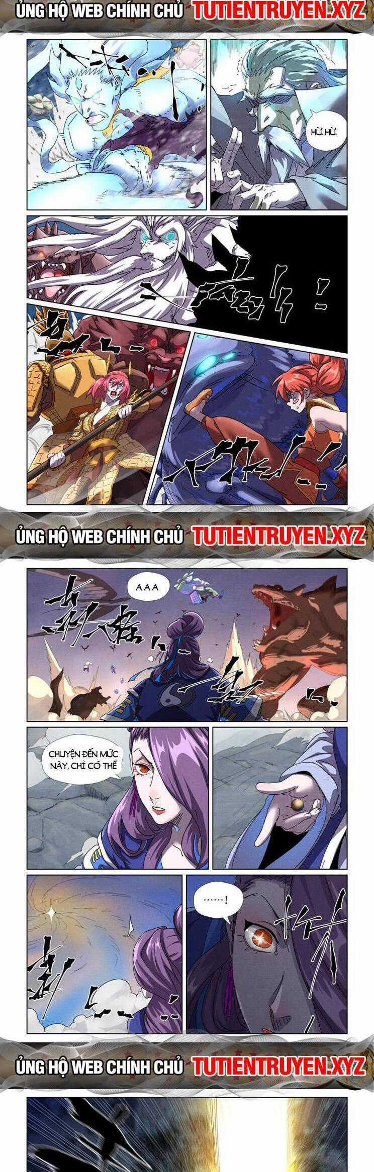 Yêu Thần Ký Món quà ý nghĩa nhất cho người thân yêu Chapter 552 trang 1