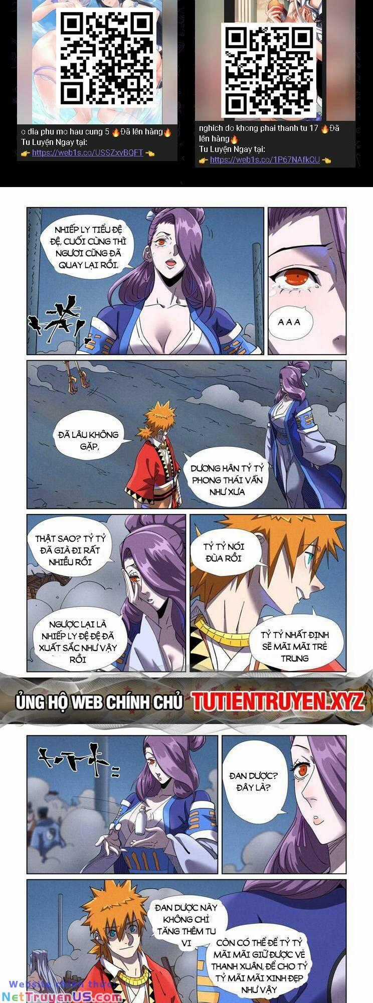 Yêu Thần Ký Món quà ý nghĩa nhất cho người thân yêu Chapter 554 trang 1