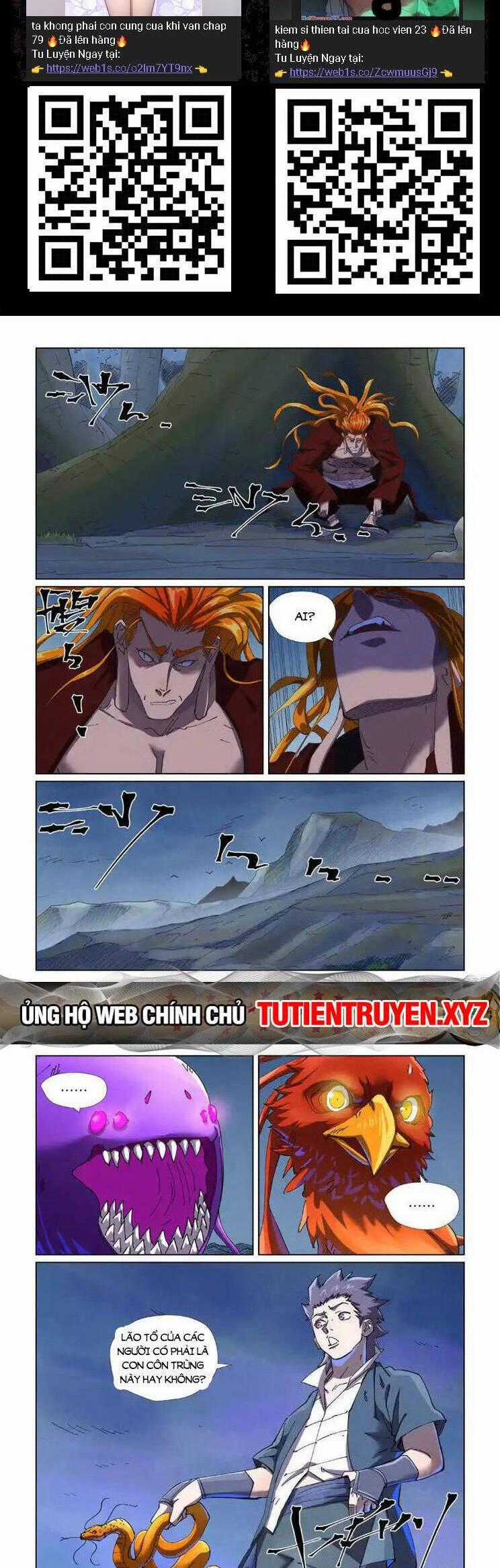 Yêu Thần Ký Món quà ý nghĩa nhất cho người thân yêu Chapter 555 trang 1