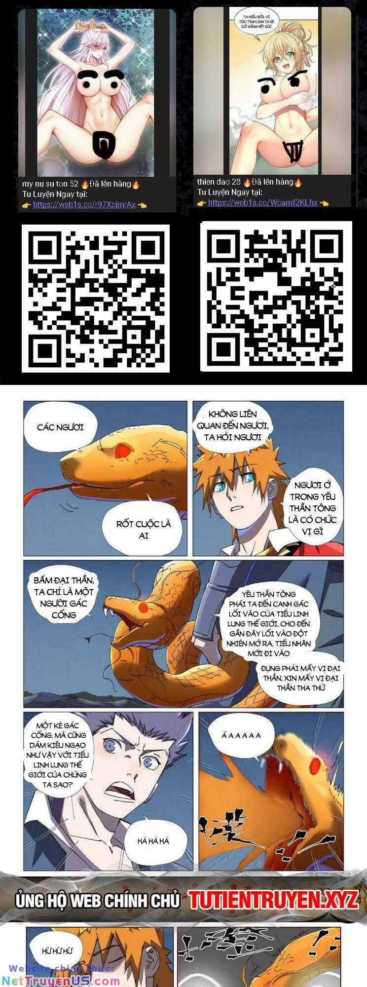 Yêu Thần Ký Món quà ý nghĩa nhất cho người thân yêu Chapter 556 trang 1