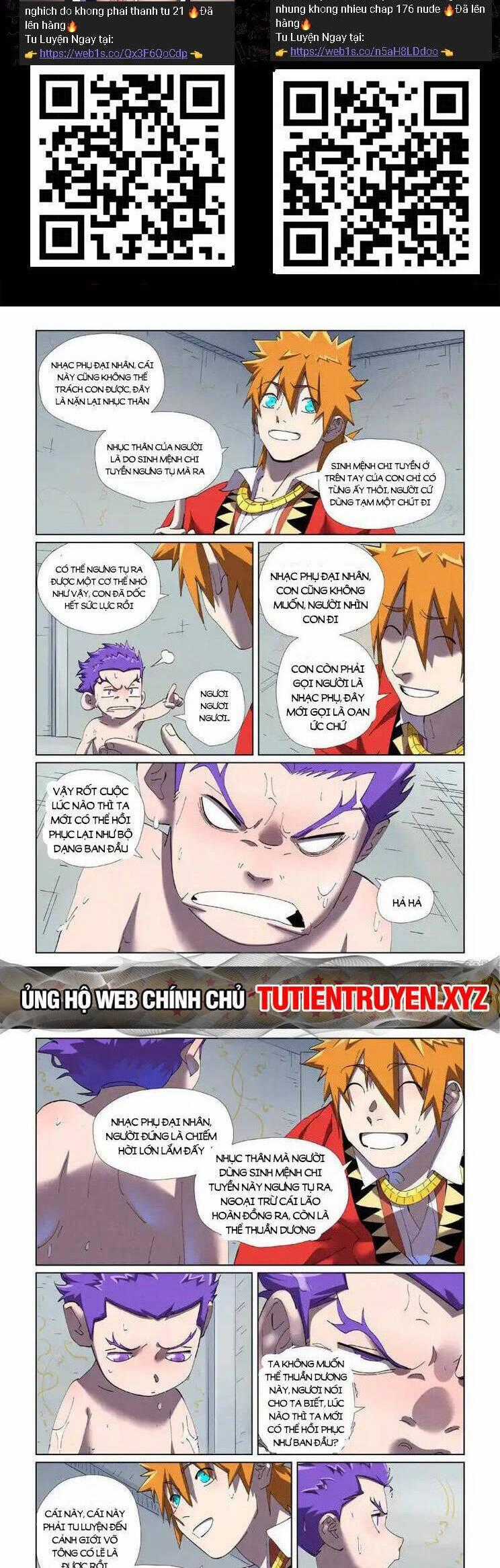 Yêu Thần Ký Món quà ý nghĩa nhất cho người thân yêu Chapter 558 trang 1