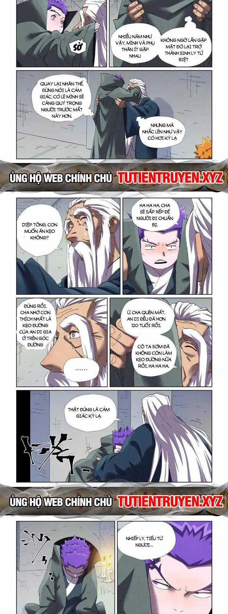 Yêu Thần Ký Món quà ý nghĩa nhất cho người thân yêu Chapter 560 trang 1