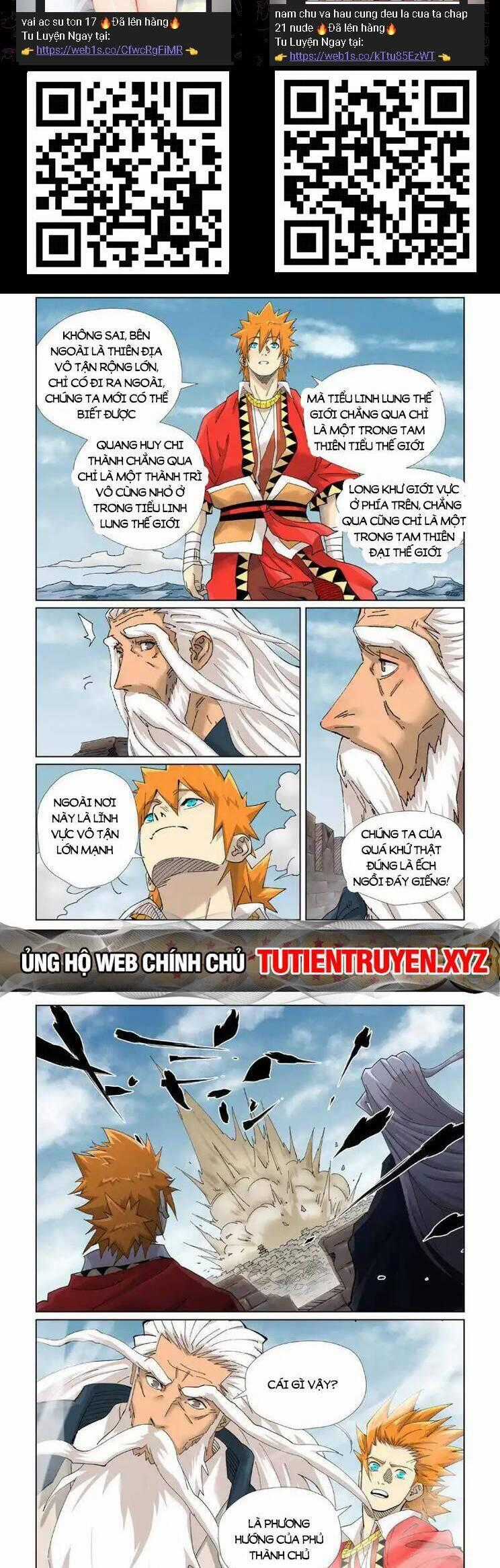 Yêu Thần Ký Món quà ý nghĩa nhất cho người thân yêu Chapter 561 trang 1