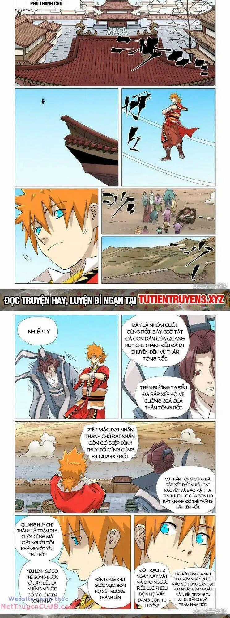 Yêu Thần Ký Món quà ý nghĩa nhất cho người thân yêu Chapter 571 trang 1