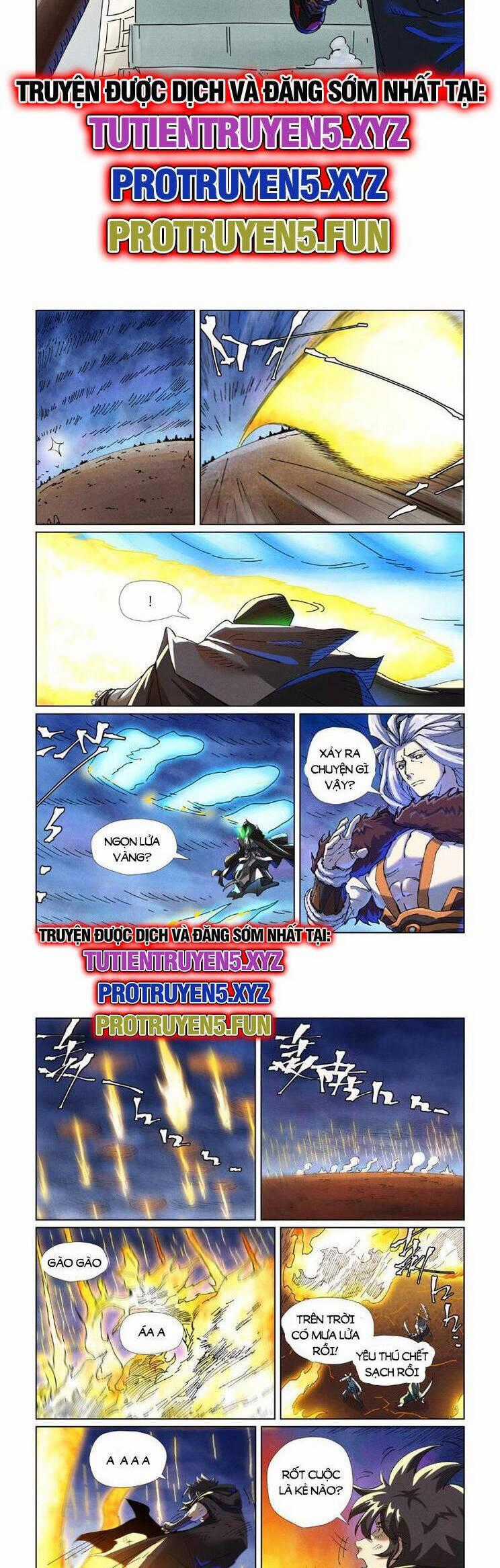 Yêu Thần Ký Món quà ý nghĩa nhất cho người thân yêu Chapter 581 trang 1