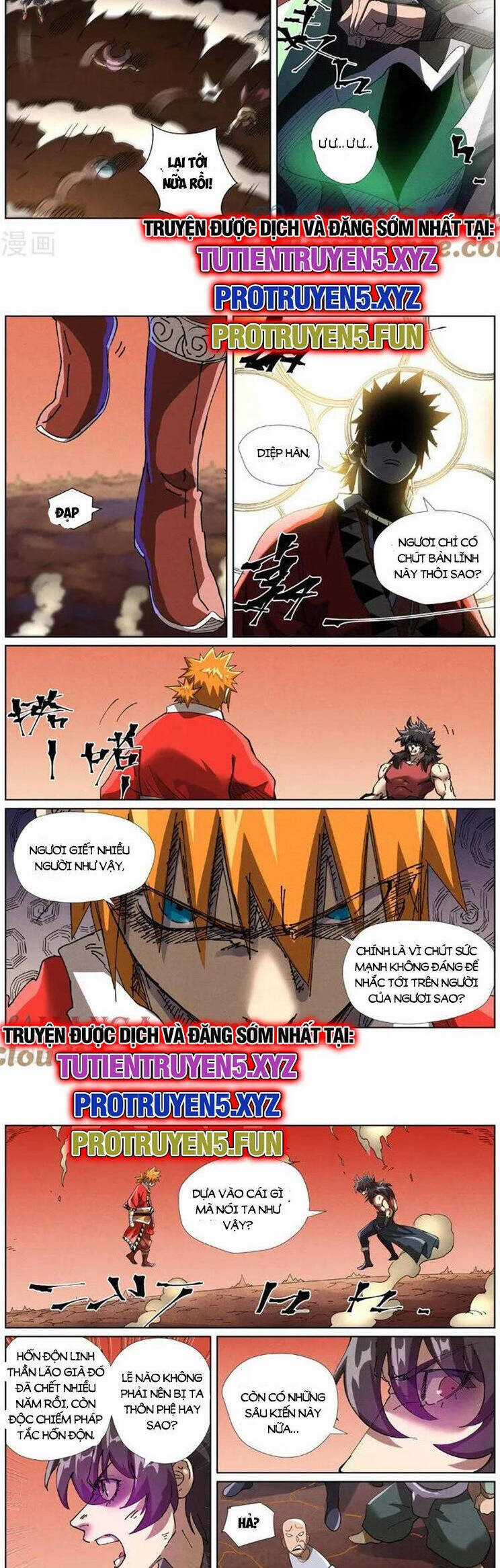 Yêu Thần Ký Món quà ý nghĩa nhất cho người thân yêu Chapter 583 trang 2