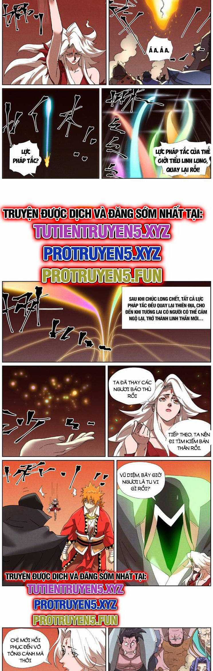 Yêu Thần Ký Món quà ý nghĩa nhất cho người thân yêu Chapter 584 trang 3