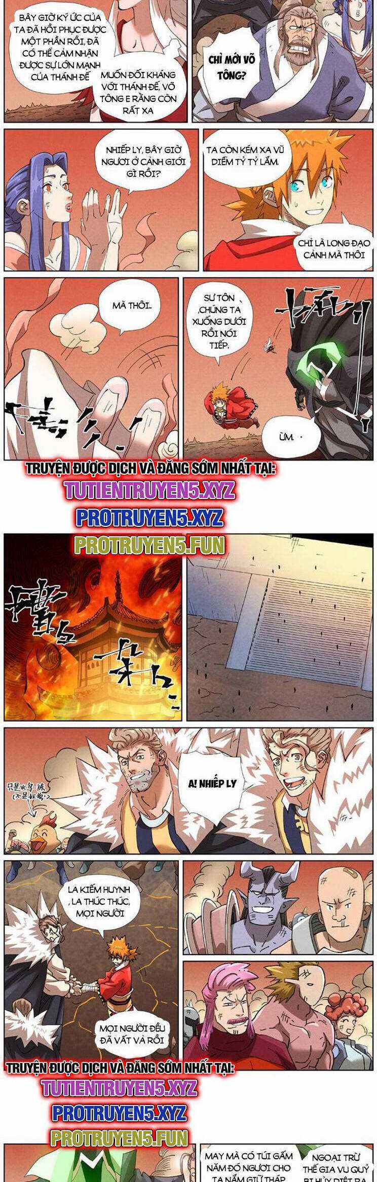 Yêu Thần Ký Món quà ý nghĩa nhất cho người thân yêu Chapter 584 trang 4