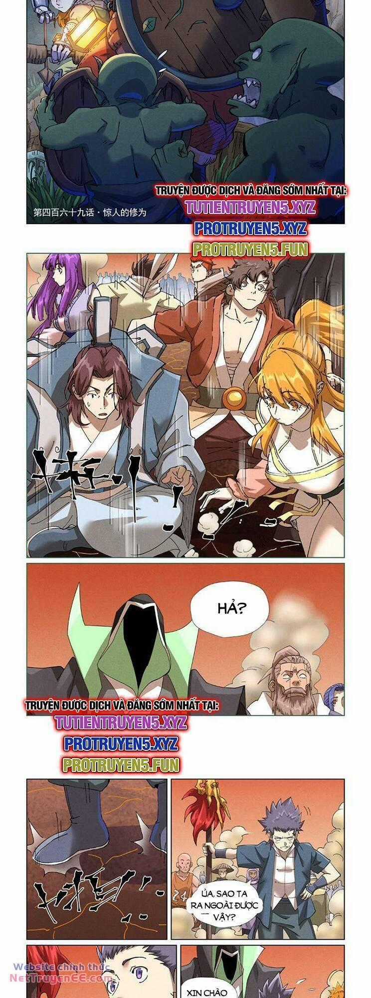 Yêu Thần Ký Món quà ý nghĩa nhất cho người thân yêu Chapter 585 trang 1