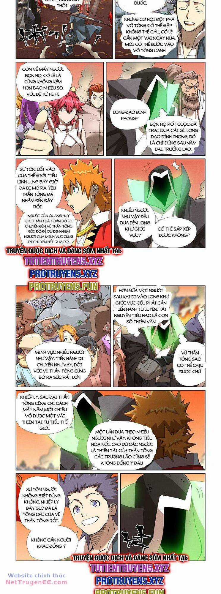 Yêu Thần Ký Món quà ý nghĩa nhất cho người thân yêu Chapter 585 trang 4