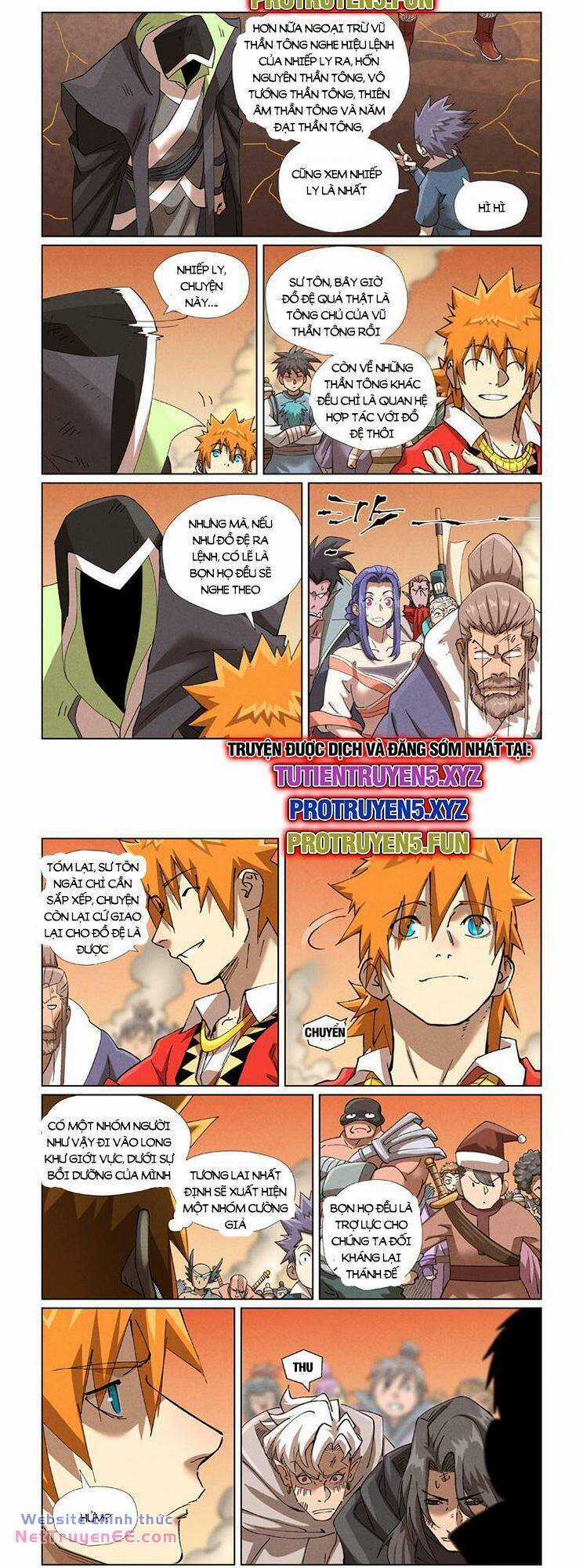 Yêu Thần Ký Món quà ý nghĩa nhất cho người thân yêu Chapter 585 trang 5