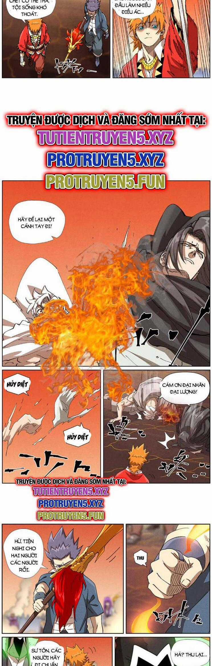 Yêu Thần Ký Món quà ý nghĩa nhất cho người thân yêu Chapter 586 trang 1