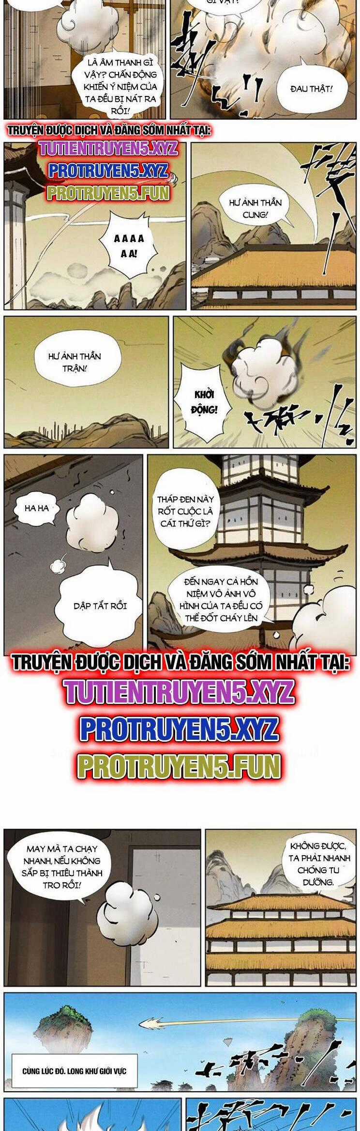 Yêu Thần Ký Món quà ý nghĩa nhất cho người thân yêu Chapter 587 trang 1