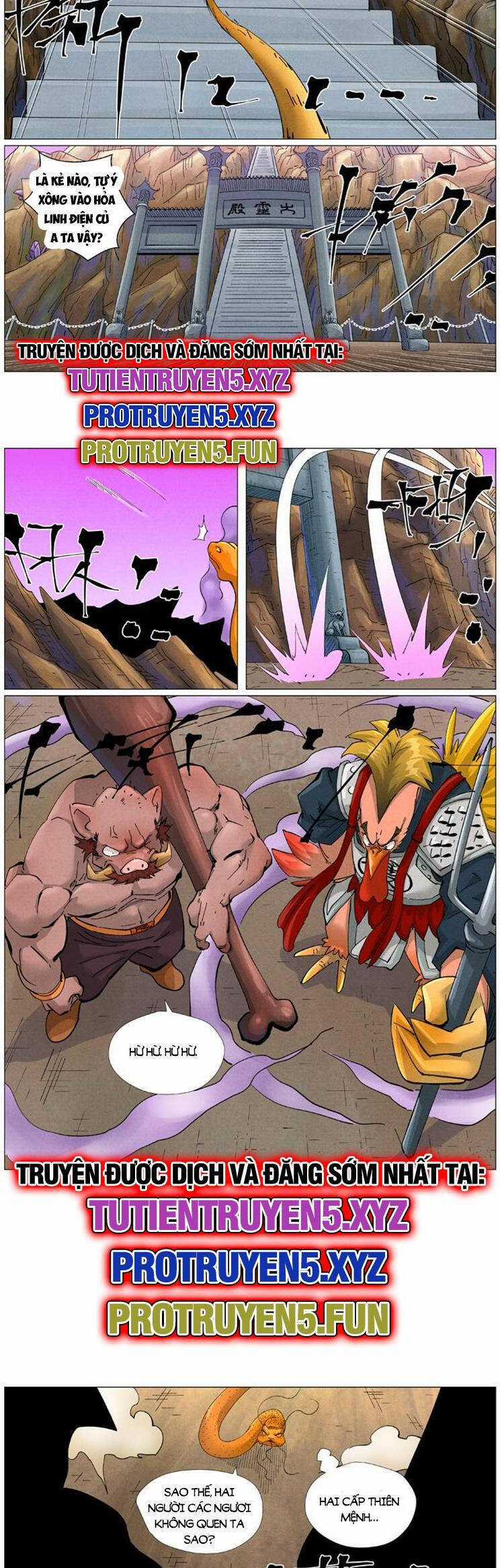 Yêu Thần Ký Món quà ý nghĩa nhất cho người thân yêu Chapter 588 trang 3