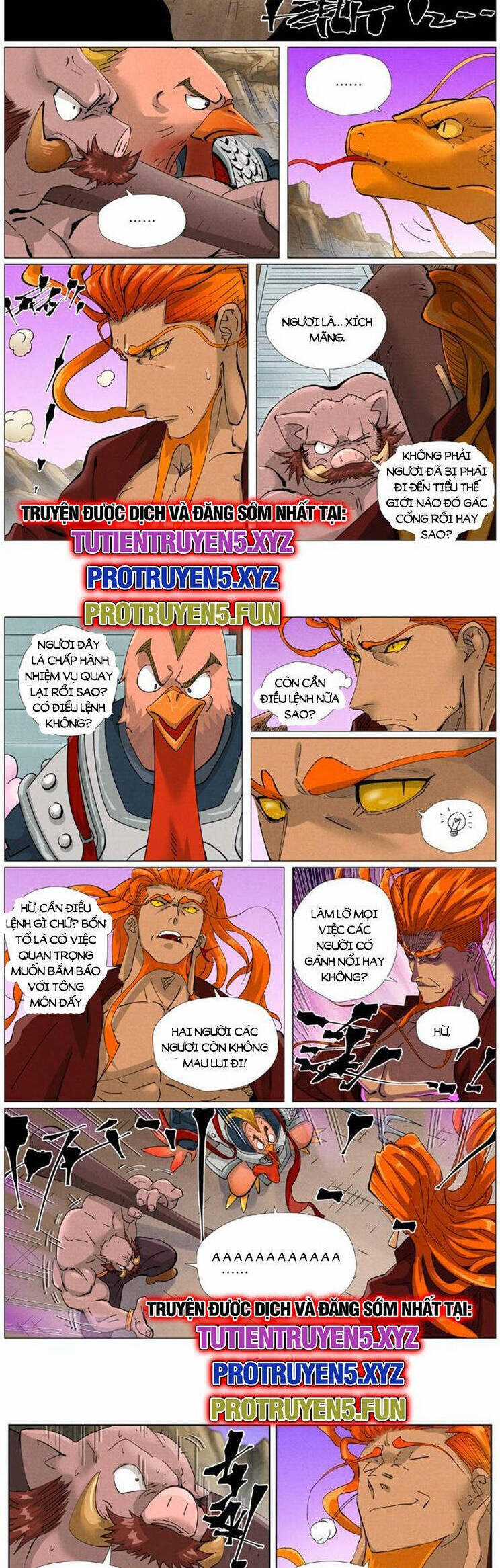 Yêu Thần Ký Món quà ý nghĩa nhất cho người thân yêu Chapter 588 trang 4