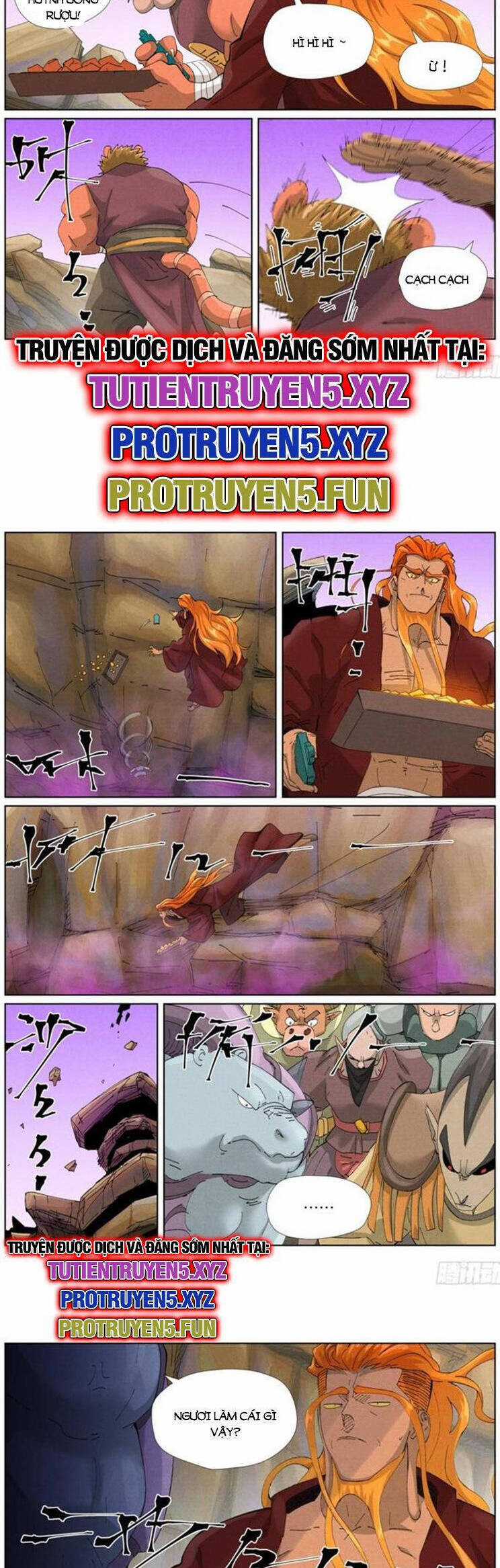 Yêu Thần Ký Món quà ý nghĩa nhất cho người thân yêu Chapter 592 trang 2