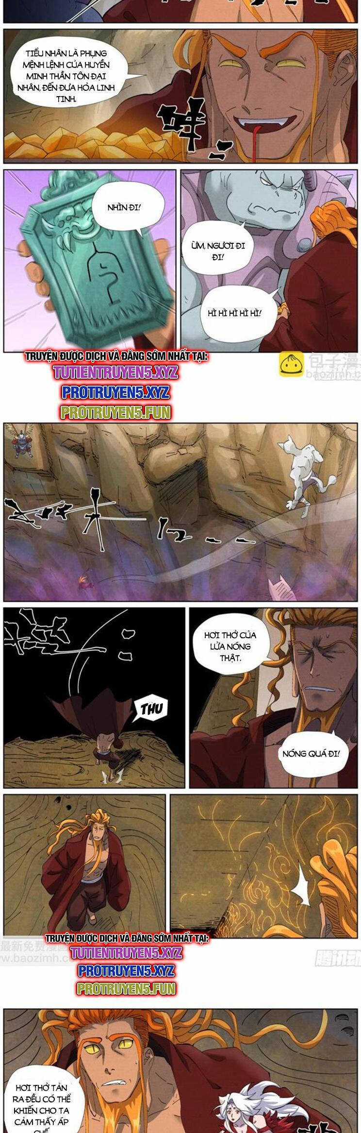 Yêu Thần Ký Món quà ý nghĩa nhất cho người thân yêu Chapter 592 trang 3