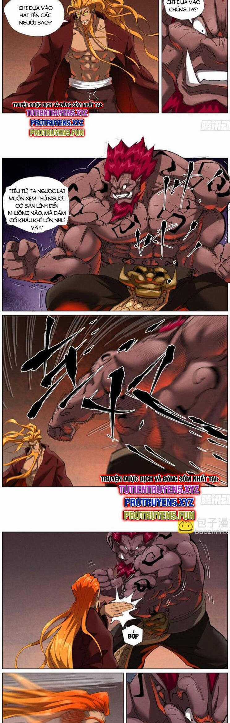 Yêu Thần Ký Món quà ý nghĩa nhất cho người thân yêu Chapter 596 trang 2