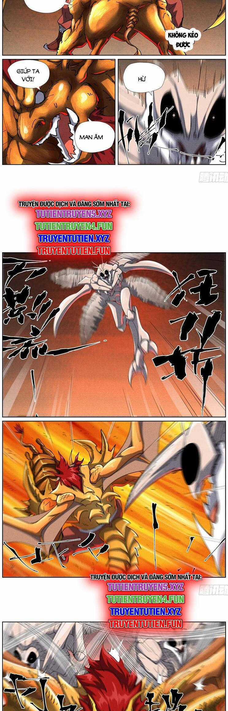 Yêu Thần Ký Món quà ý nghĩa nhất cho người thân yêu Chapter 599 trang 3