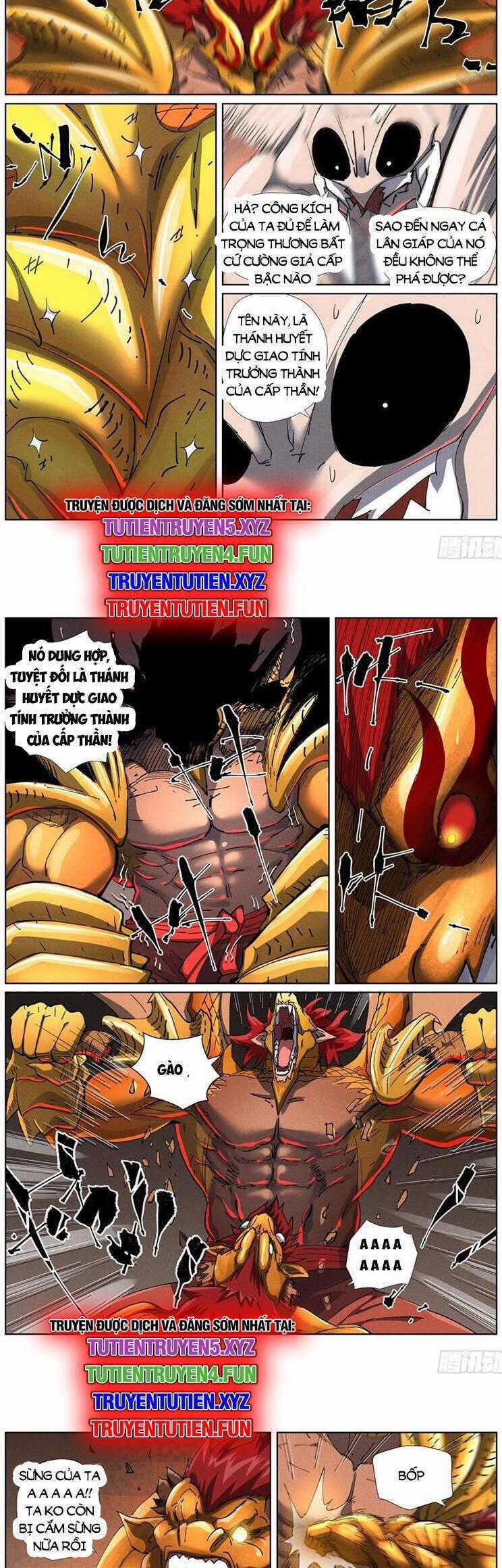 Yêu Thần Ký Món quà ý nghĩa nhất cho người thân yêu Chapter 599 trang 4