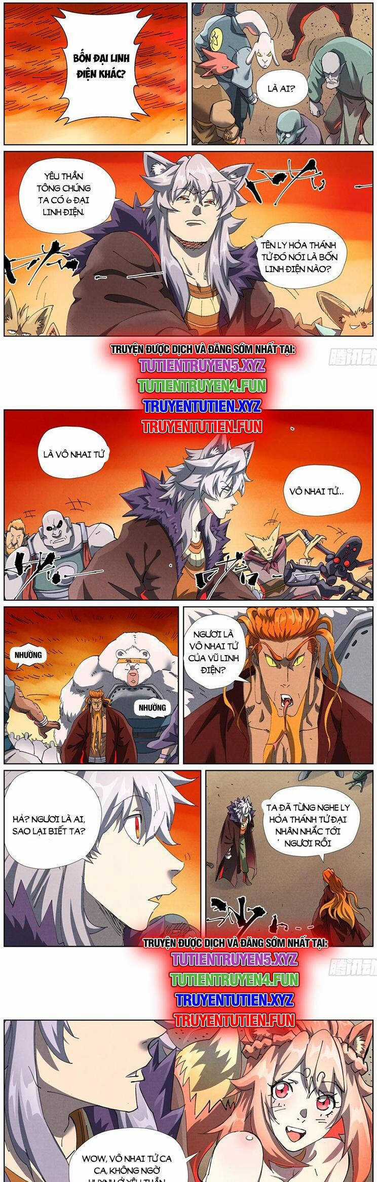 Yêu Thần Ký Món quà ý nghĩa nhất cho người thân yêu Chapter 603 trang 3