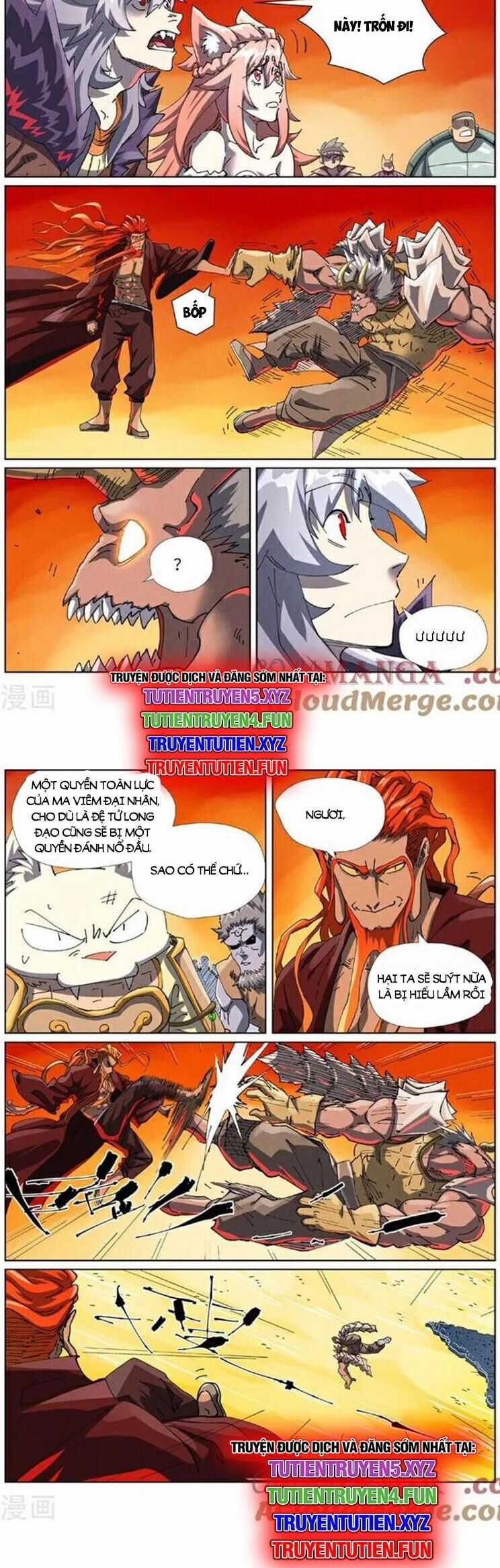 Yêu Thần Ký Món quà ý nghĩa nhất cho người thân yêu Chapter 612 trang 2