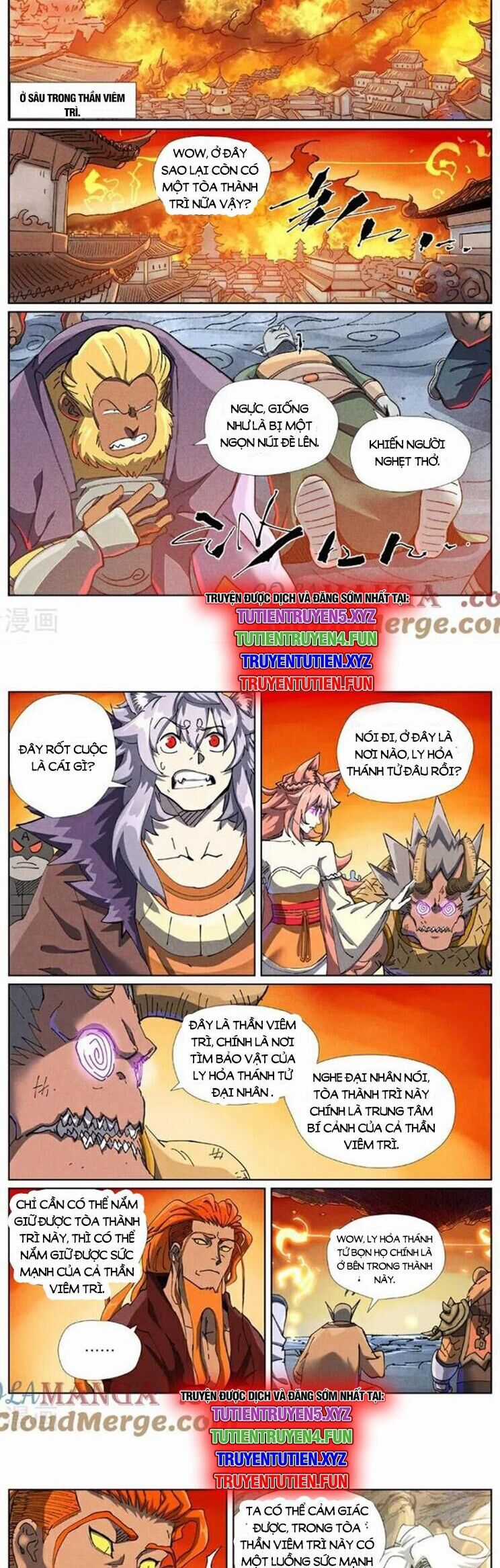 Yêu Thần Ký Món quà ý nghĩa nhất cho người thân yêu Chapter 614 trang 2