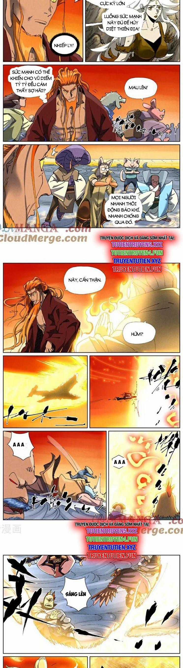 Yêu Thần Ký Món quà ý nghĩa nhất cho người thân yêu Chapter 614 trang 3