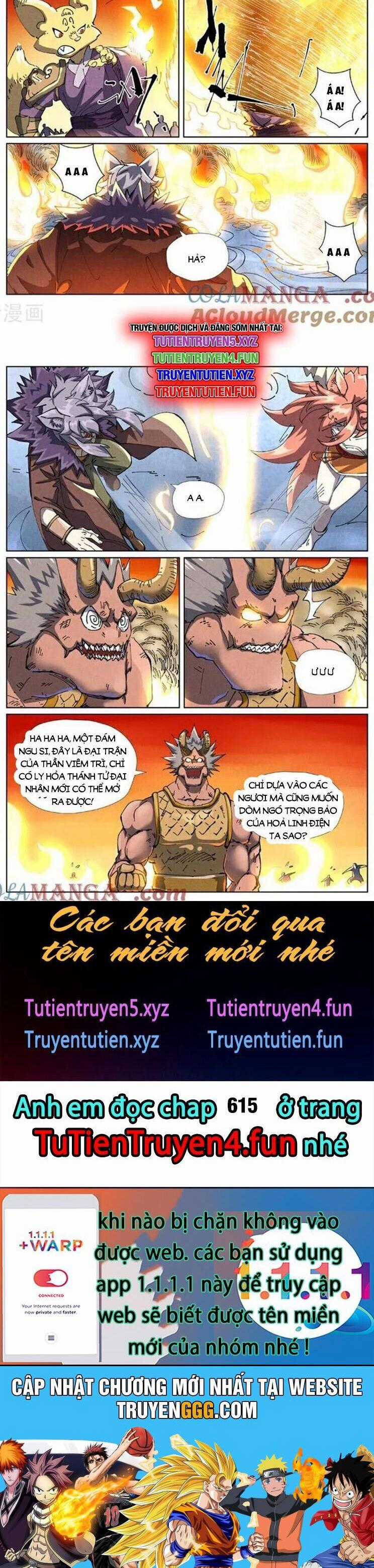 Yêu Thần Ký Món quà ý nghĩa nhất cho người thân yêu Chapter 614 trang 4