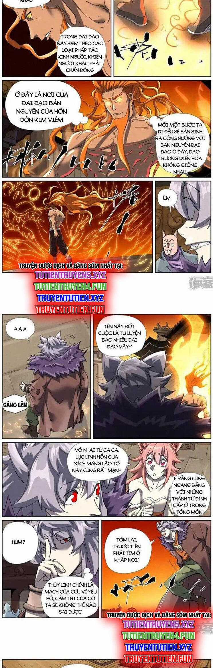 Yêu Thần Ký Món quà ý nghĩa nhất cho người thân yêu Chapter 616 trang 2