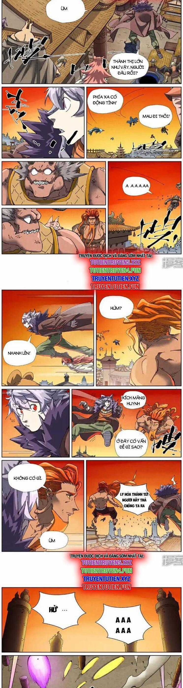 Yêu Thần Ký Món quà ý nghĩa nhất cho người thân yêu Chapter 616 trang 3