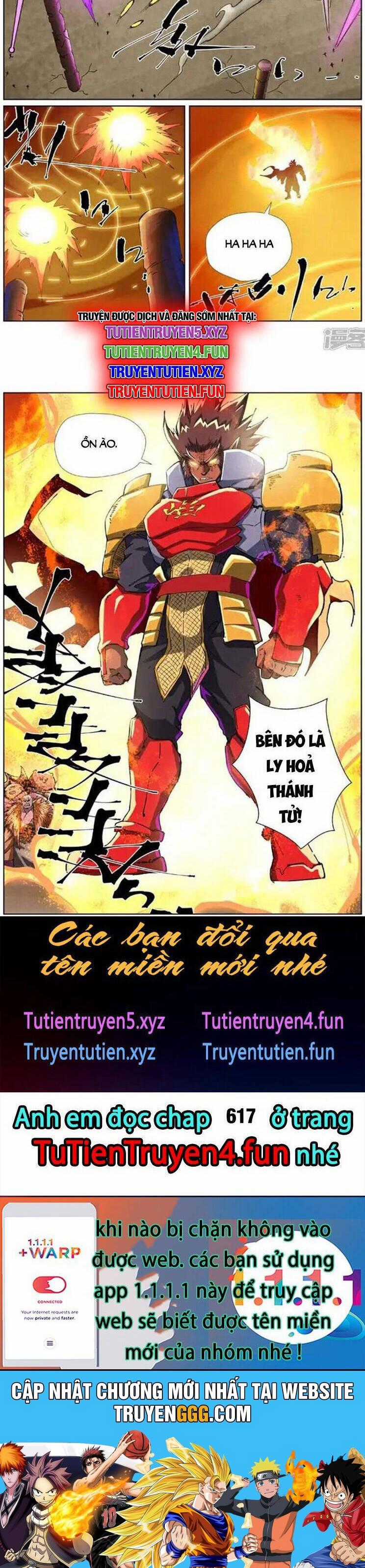 Yêu Thần Ký Món quà ý nghĩa nhất cho người thân yêu Chapter 616 trang 4