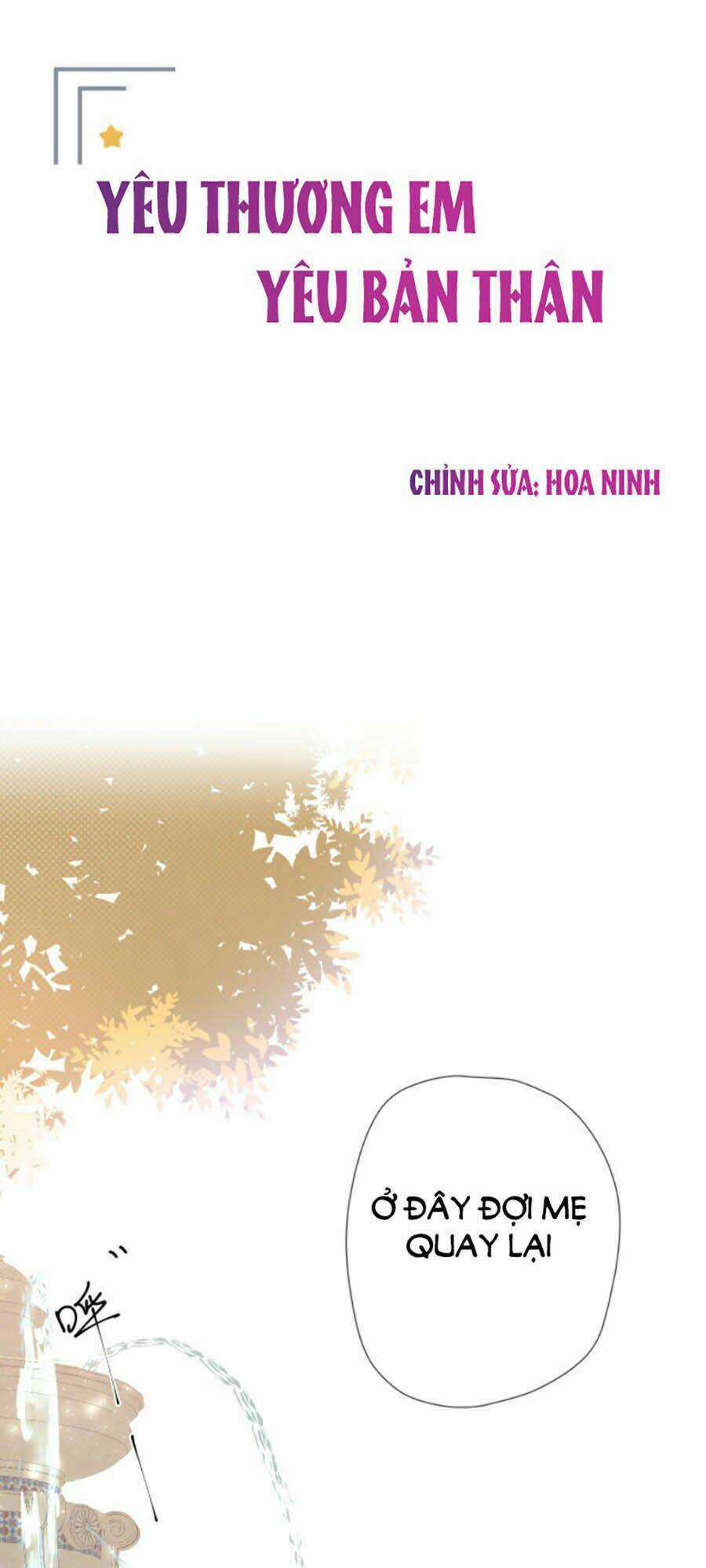 Yêu Thương Em, Yêu Bản Thân Chapter 1 trang 0