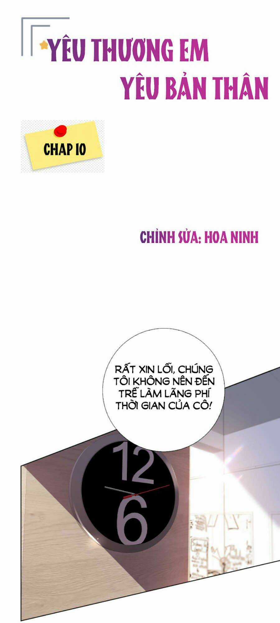 Yêu Thương Em, Yêu Bản Thân Chapter 10 trang 0