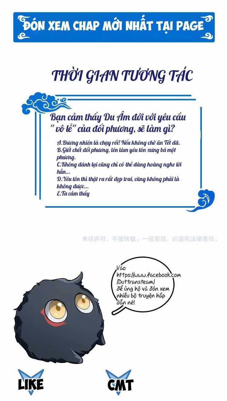 Yêu Tôn Nhất Định Phải Chịu Trách Nhiệm Với Ta Chapter 1.1 trang 59