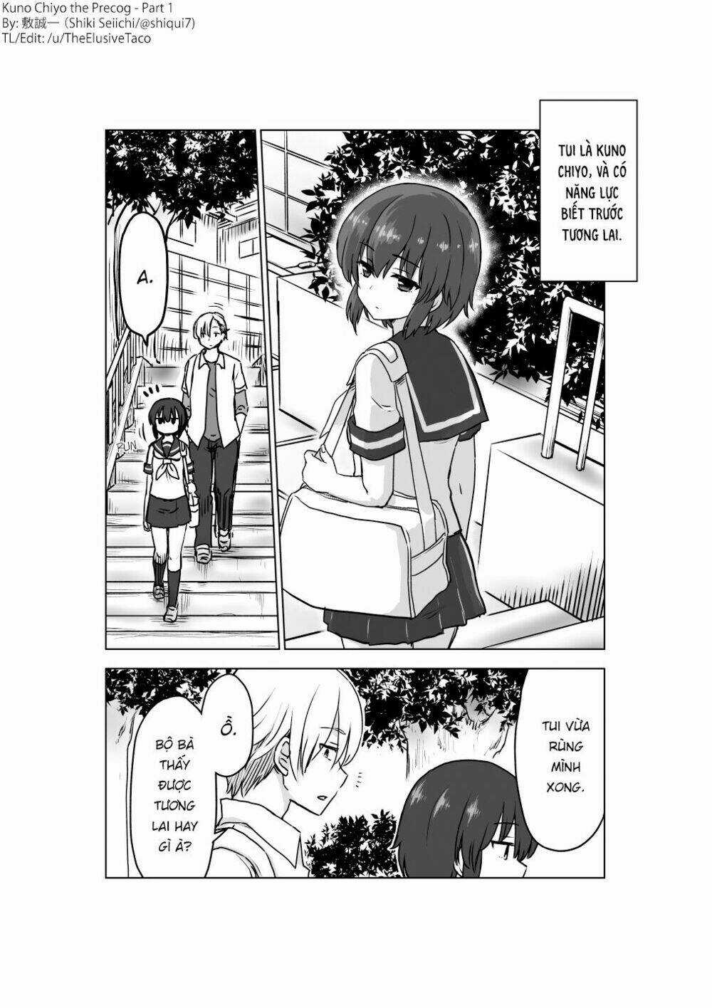 Yochinouryoku Manga - Kuno Chiyo Chapter 1 trang 0