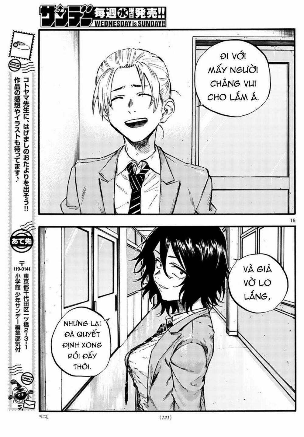 Yofukashi No Uta Chapter 50 trang 17