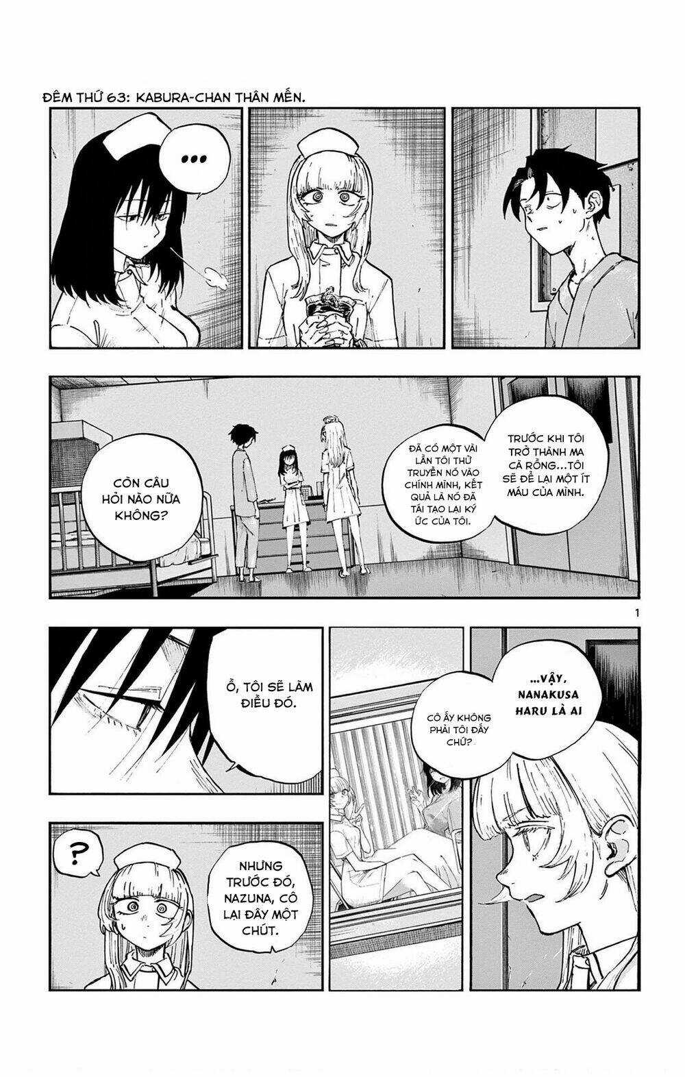Yofukashi No Uta Chapter 63 trang 1