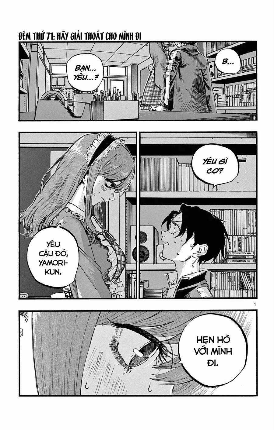 Yofukashi No Uta Chapter 71 trang 1