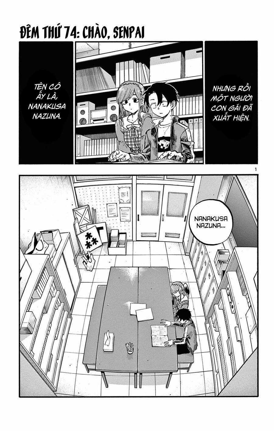 Yofukashi No Uta Chapter 74 trang 1