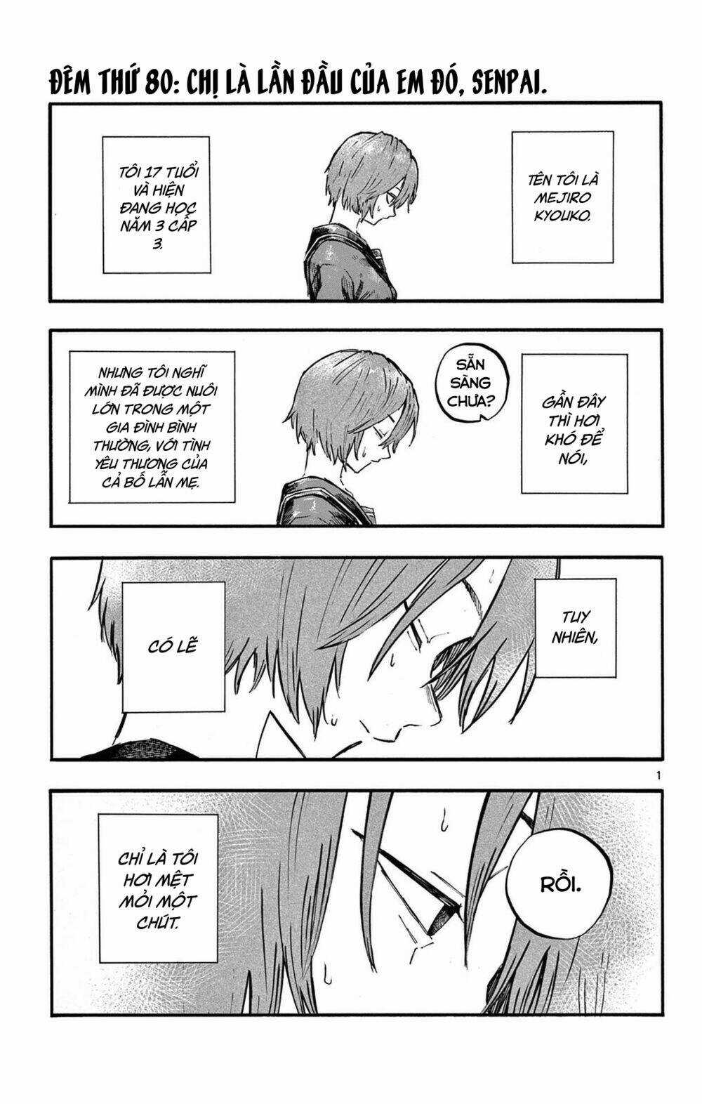 Yofukashi No Uta Chapter 80 trang 1