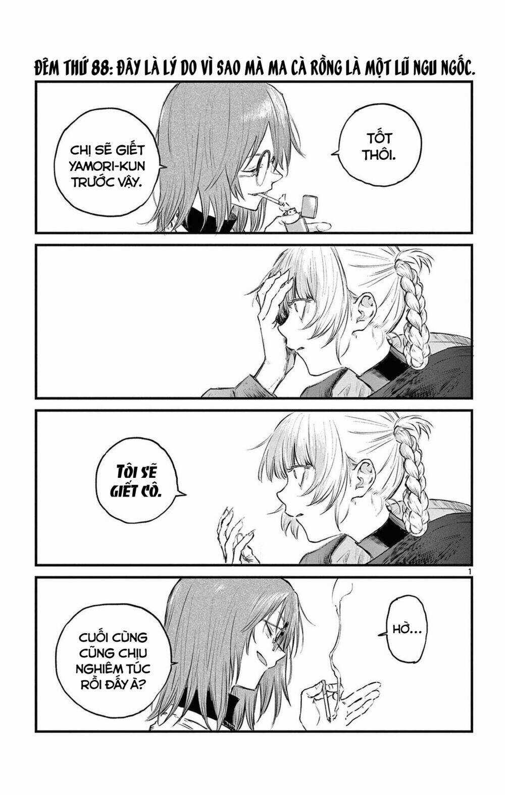 Yofukashi No Uta Chapter 88 trang 1