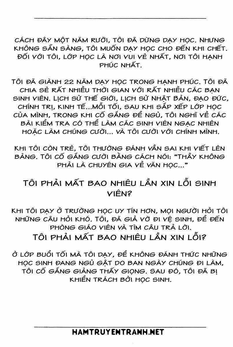 Yomawari Sensei Chapter 14 trang 33